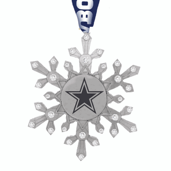 NFL Dallas Cowboys Snowflake Collectible Ornament