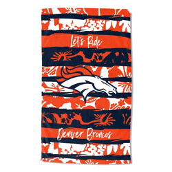 NFL Denver Broncos Pocket Beach Towel