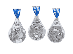 NFL Detroit Lions 3-Piece Gridiron Gnomes Ornament Set