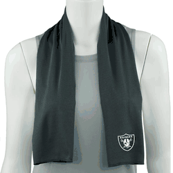NFL Frosted Las Vegas Raiders Cooling Towel