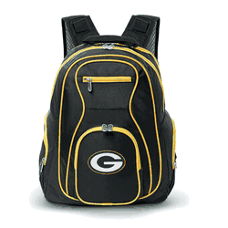 NFL Green Bay Packers 19" Premium Laptop Backpack with Colored Trim