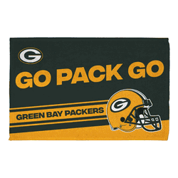 NFL Green Bay Packers Play Action Fan Towel
