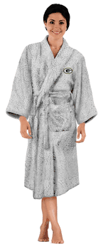 NFL Green Bay Packers Sherpa Bathrobe Women