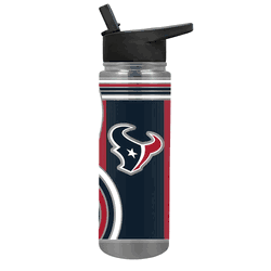 NFL Houston Texans 24oz Cool Vibes Jr. Thirst Hydration Water Bottle