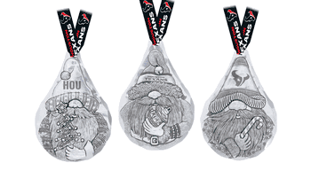 NFL Houston Texans 3-Piece Gridiron Gnomes Ornament Set