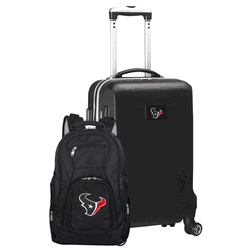 NFL Houston Texans Deluxe 2-Piece Backpack & Carry-On Set