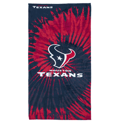NFL Houston Texans Pyschedlic Beach Towel