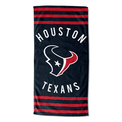 NFL Houston Texans Stripes Beach Towel