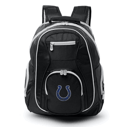 NFL Indianapolis Colts 19" Premium Laptop Backpack with Colored Trim