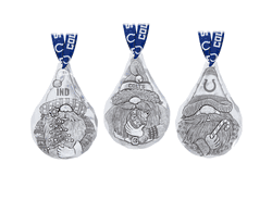 NFL Indianapolis Colts 3-Piece Gridiron Gnomes Ornament Set