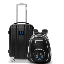 NFL Indianapolis Colts Premium 2-Piece Backpack & Carry-On Set