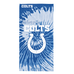 NFL Indianapolis Colts Pyschedlic Beach Towel