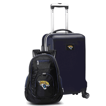 NFL Jacksonville Jaguars Deluxe 2-Piece Backpack & Carry-On Set