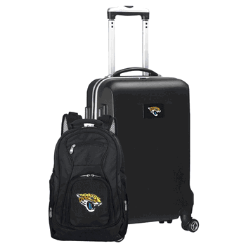 NFL Jacksonville Jaguars Deluxe 2-Piece Backpack & Carry-On Set