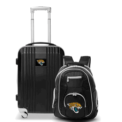 NFL Jacksonville Jaguars Premium 2-Piece Backpack & Carry-On Set