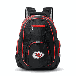 NFL Kansas City Chiefs 19" Premium Laptop Backpack with Colored Trim