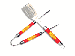 NFL Kansas City Chiefs BBQ Grill Utensil Set
