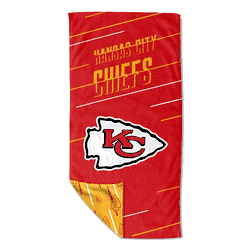 NFL Kansas City Chiefs Splitter Beach Towel