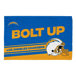 NFL LA Los Angeles Chargers Play Action Fan Towel