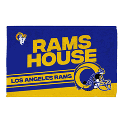NFL LA Los Angeles Rams Play Action Fan Towel