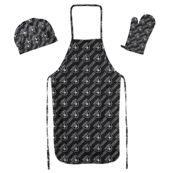 NFL Las Vegas Raiders 3PC Set Apron Mitt Hat