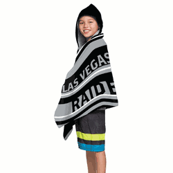 NFL Las Vegas Raiders Juvy Hooded Towel