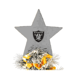 NFL Las Vegas Raiders Star Tree Topper