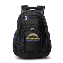 NFL Los Angeles Chargers 19" Premium Laptop Backpack with Colored Trim