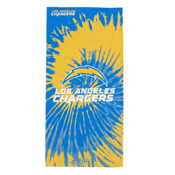 NFL Los Angeles Chargers Pyschedlic Beach Towel