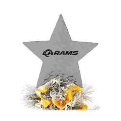 NFL Los Angeles Rams Star Tree Topper