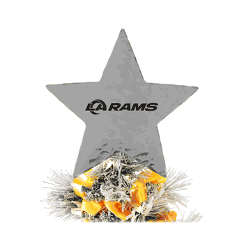 NFL Los Angeles Rams Star Tree Topper