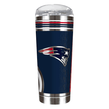 NFL New England Patriots 18oz Cool Vibes Roadie Tumbler