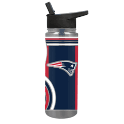 NFL New England Patriots 24oz Cool Vibes Jr. Thirst Hydration Water Bottle