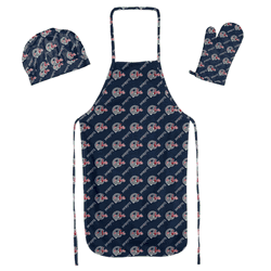 NFL New England Patriots 3PC Set Apron Mitt Hat