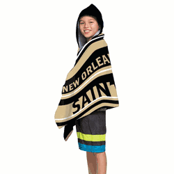 NFL New Orleans Saints Juvy Hooded Towel