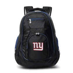 NFL New York Giants 19" Premium Laptop Backpack with Colored Trim
