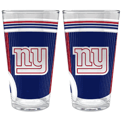 NFL New York Giants 2pc Pint Glass Set