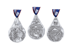 NFL New York Giants 3-Piece Gridiron Gnomes Ornament Set