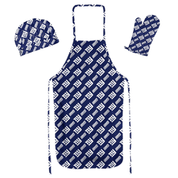 NFL New York Giants 3PC Set Apron Mitt Hat