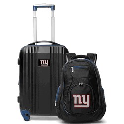 NFL New York Giants Premium 2-Piece Backpack & Carry-On Set