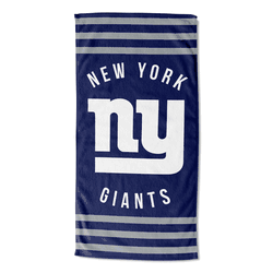 NFL New York Giants Stripes Beach Towel