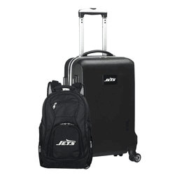 NFL New York Jets Deluxe 2-Piece Backpack & Carry-On Set