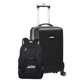 NFL New York Jets Deluxe 2-Piece Backpack & Carry-On Set