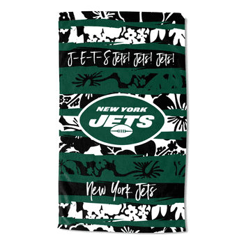 NFL New York Jets Pocket Beach Towel