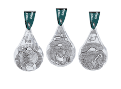 NFL Philadelphia Eagles 3-Piece Gridiron Gnomes Ornament Set