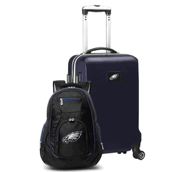 NFL Philadelphia Eagles Deluxe 2-Piece Backpack & Carry-On Set