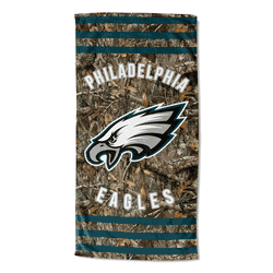 NFL Philadelphia Eagles Real Tree Stripes Beach Towel