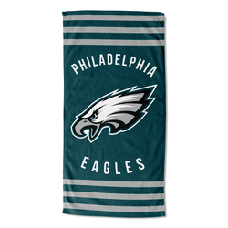NFL Philadelphia Eagles Stripes Beach Towel