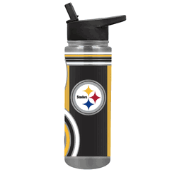 NFL Pittsburgh Steelers 24oz Cool Vibes Jr. Thirst Hydration Water Bottle