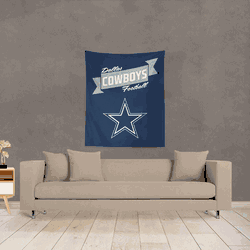 NFL Premium Dallas Cowboys Printed Wall Hanging 34in x 40in